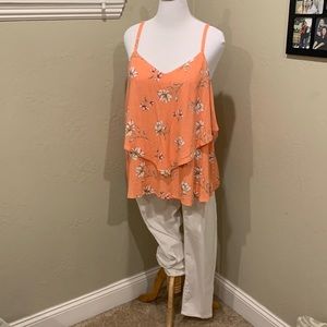 NWT Double Layer Swing Cami